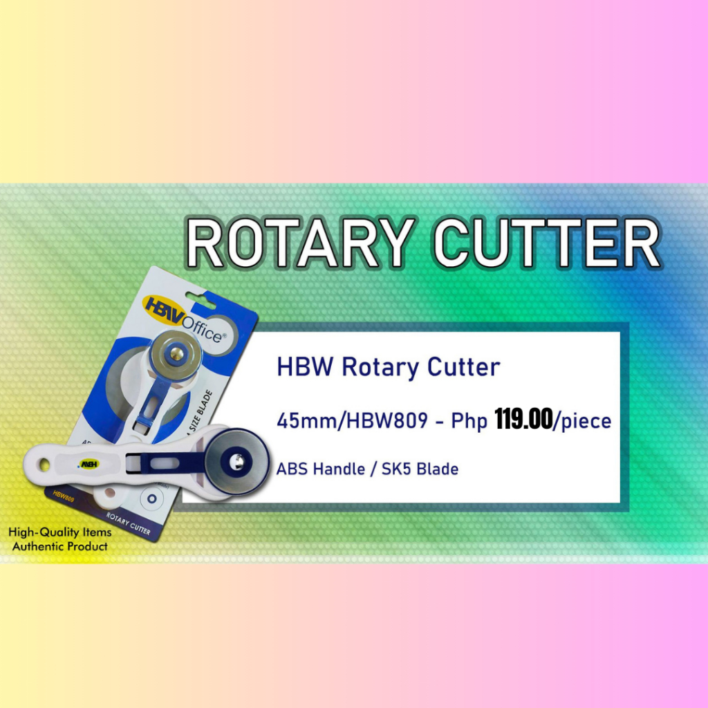 HBW ROTARY CUTTER 45mm (SK5 BLADE) | Shopee Philippines