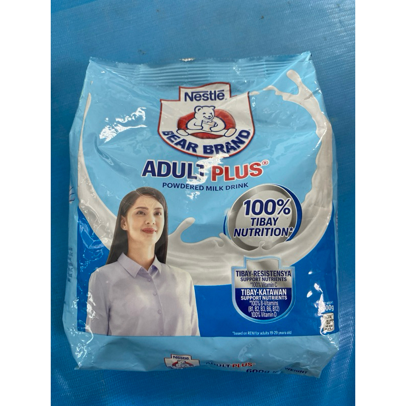 Nestle Bearbrand Adult Plus 600g | Shopee Philippines