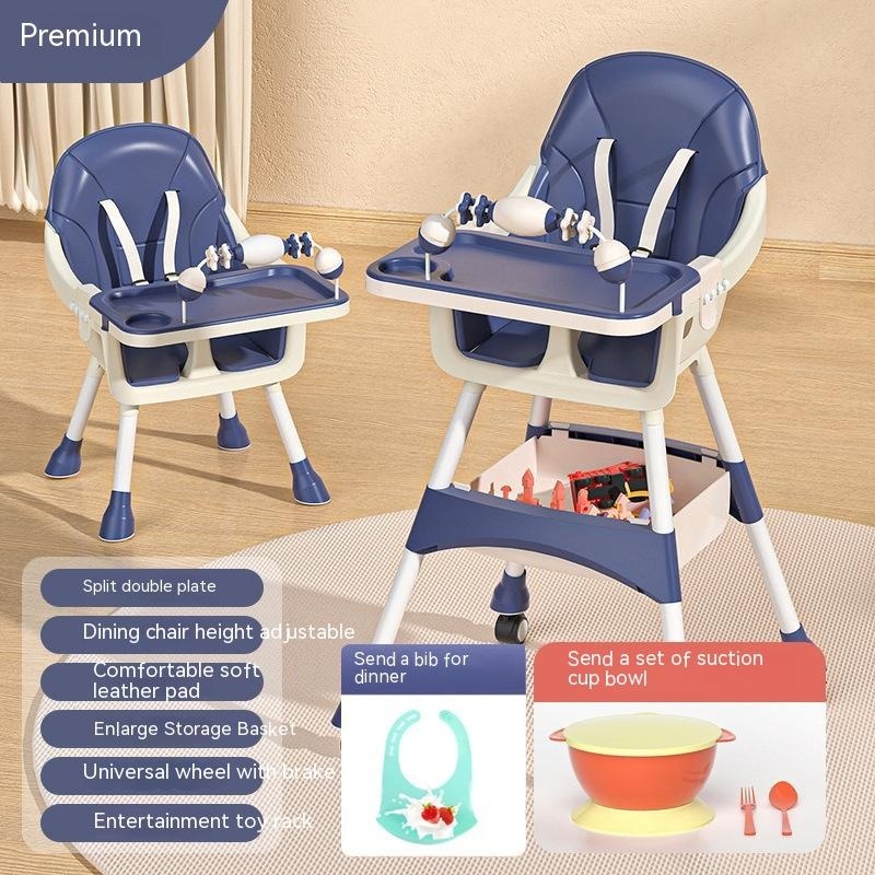 Adjustable tray for easy storage Removable legs baby high chair for feeding folding high chair Shopee Philippines