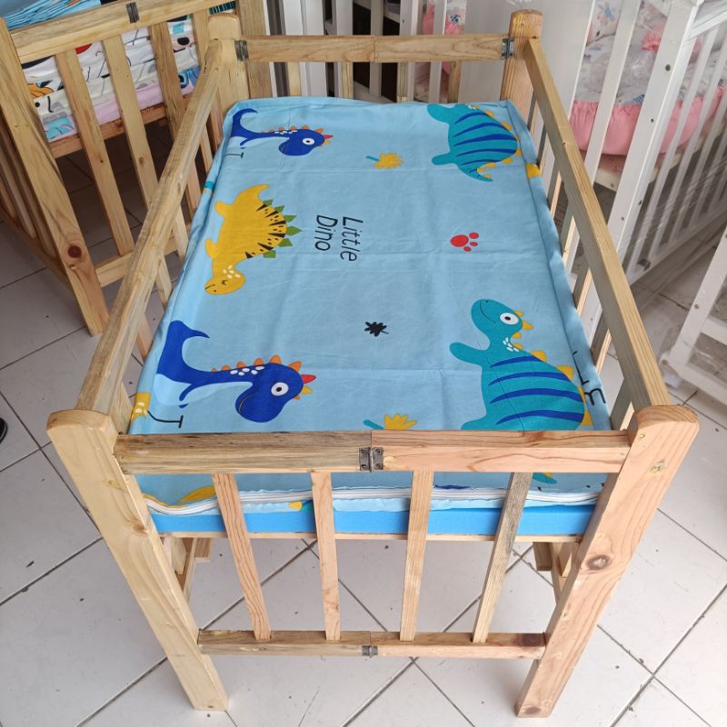 CRIB WITH URATEX FOAM class A size 22x36 inches Shopee Philippines