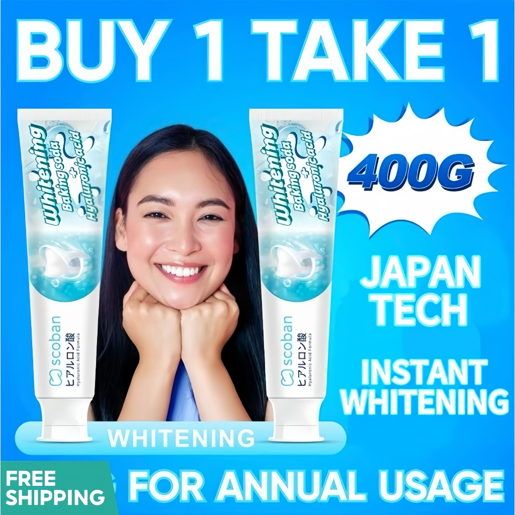 [fda Approve]scoban Teeth Whitening Toothpaste Peppermint Food Graded 