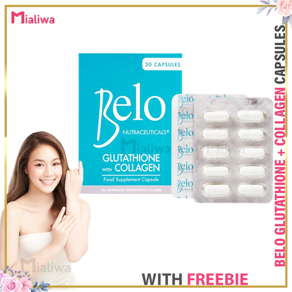 belo glutathione capsule Capsules with Collagen and Vitamin C – Skin Brightening Supplement (30s) – Skin Vitality USA belo glutathione iv Nutraceuticals +