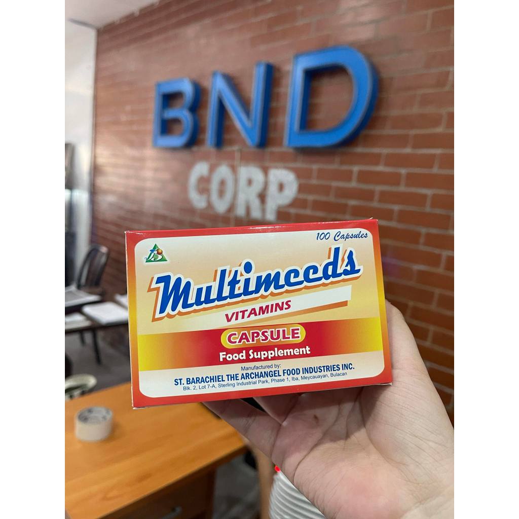 MULTIMEEDS Vitamins Capsule Shopee Philippines