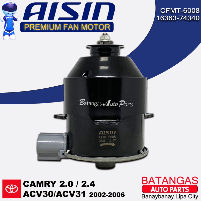 AISIN RADIATOR FAN MOTOR TOYOTA CAMRY ACV30/ACV31 MADE IN JAPAN ...