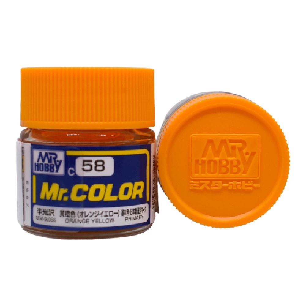 Mr. Hobby Mr Color - Orange Yellow (C-58) - 10ML | Shopee Philippines