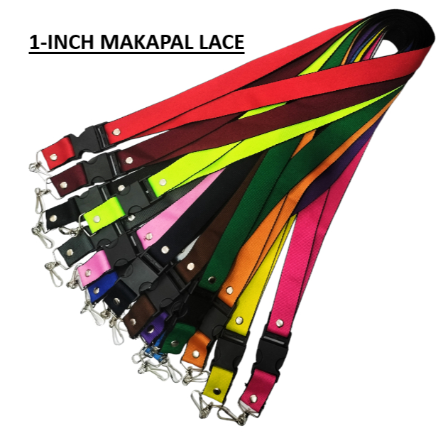 1-INCH MAKAPAL ID School Office ID Lace with S Hook & Rope Lanyard ...