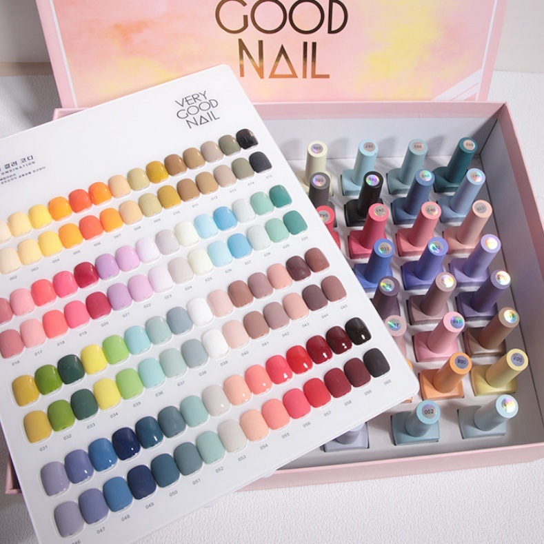 VERY GOOD NAIL62 pieces*15ml gel nail polish set 60 color nude nail ...