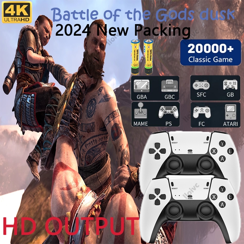 M8 Pro Game Console 2.4G Dual Wireless Controller Game Stick 4K TV ...