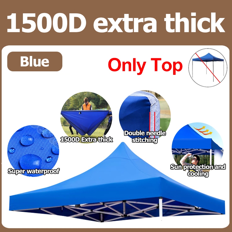 2x2 2x3 3x3 3x4.5 3x6m tent cover waterproof replacement top roof for ...