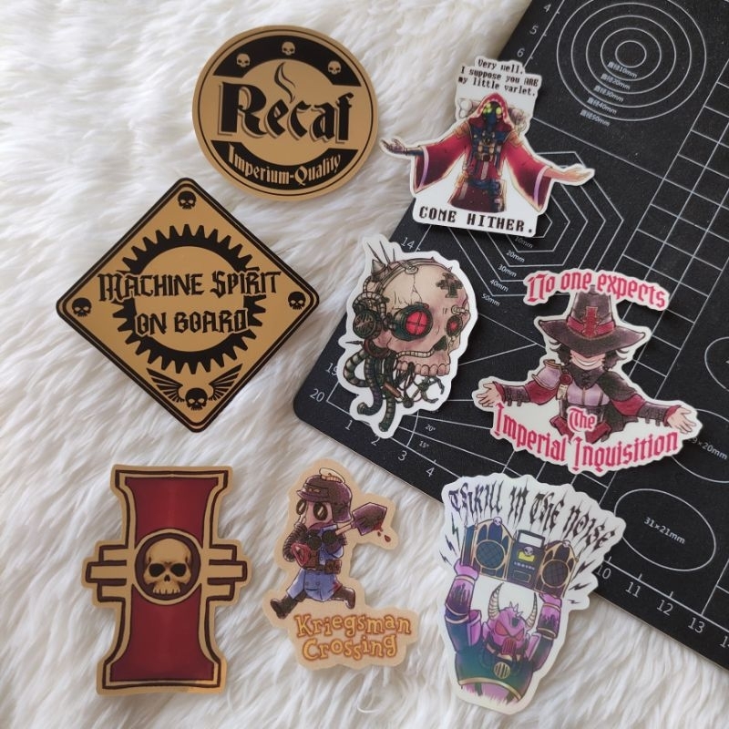 SUGARRUSHSATO Warhammer 40k stickers | Shopee Philippines