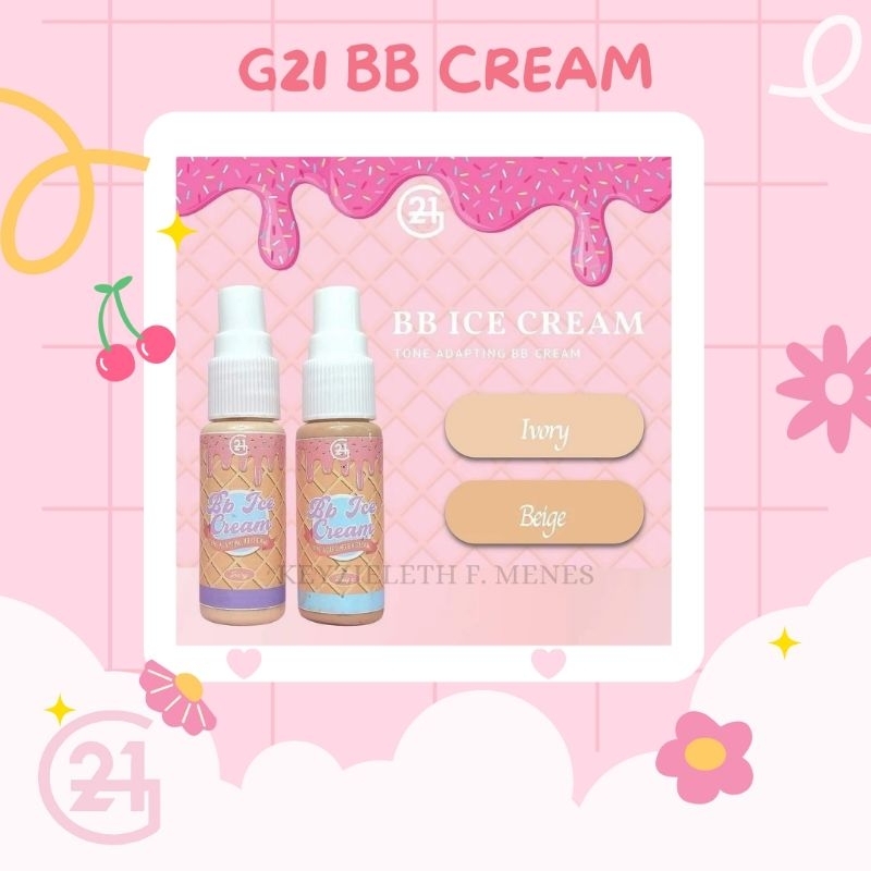 G21 Bb Cream Foundation Moisturizer Primer Sunscreen 