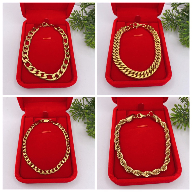 zoaj.ph Rope Cadena Figaro Japan Chain Bracelet for Men | Shopee ...