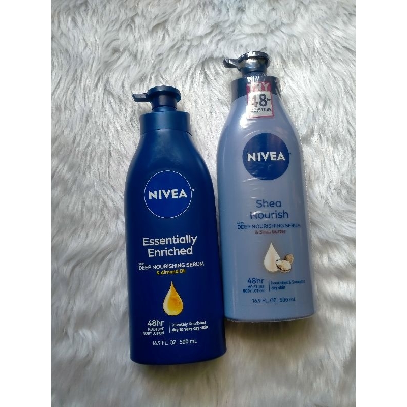 Nivea Essentially Enriched Moisture With Almond Oil Body Lotion 500ml ...