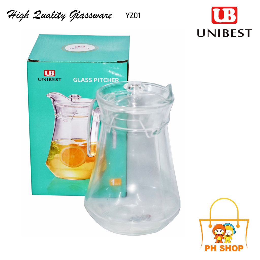 PHSHOP GLASS PITCHER 1300ml YZ01 | Shopee Philippines