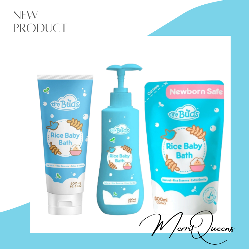 Tiny Buds Rice Baby Bath Bottle (200mL/350mL) / Refill 300mL / Rice ...