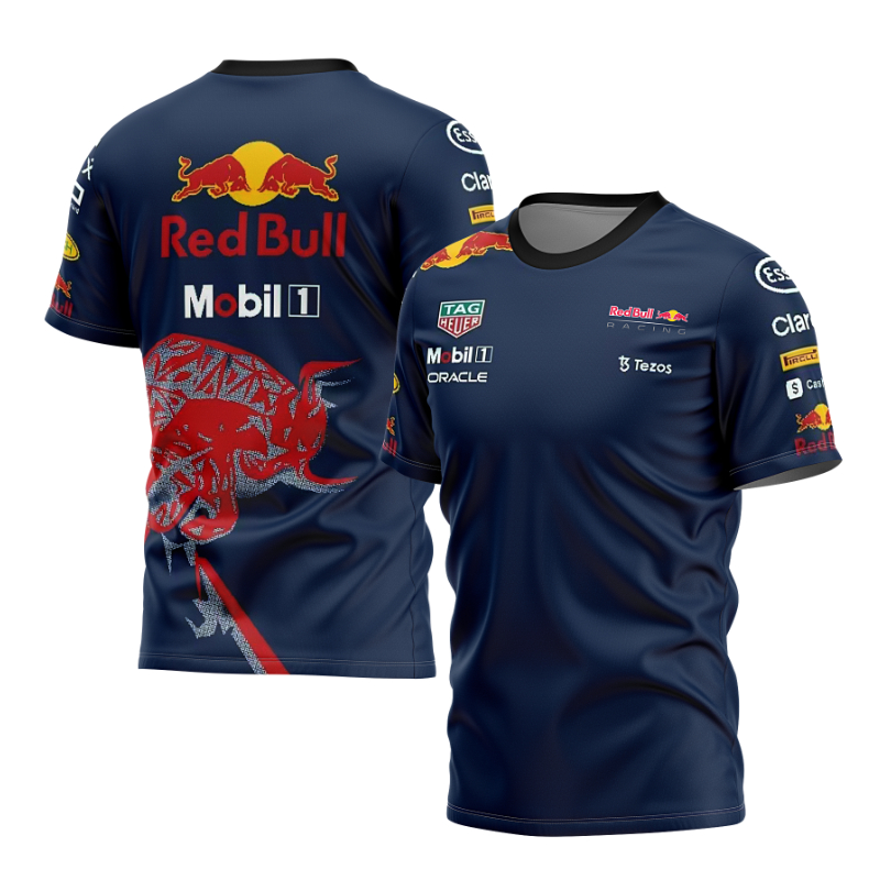 Formula One racing, Red Bull racing T-shirt 2024, Red Bull F1, Tiger ...