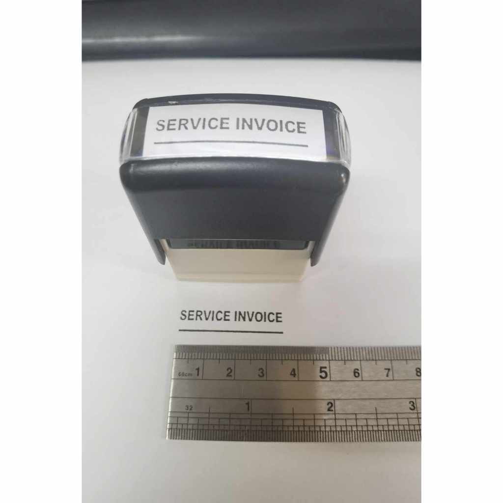 GY SERVICE INVOICE Self inking Stamps | Shopee Philippines