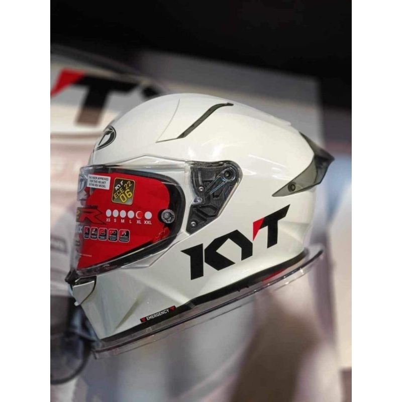 kyt dual visor helmet