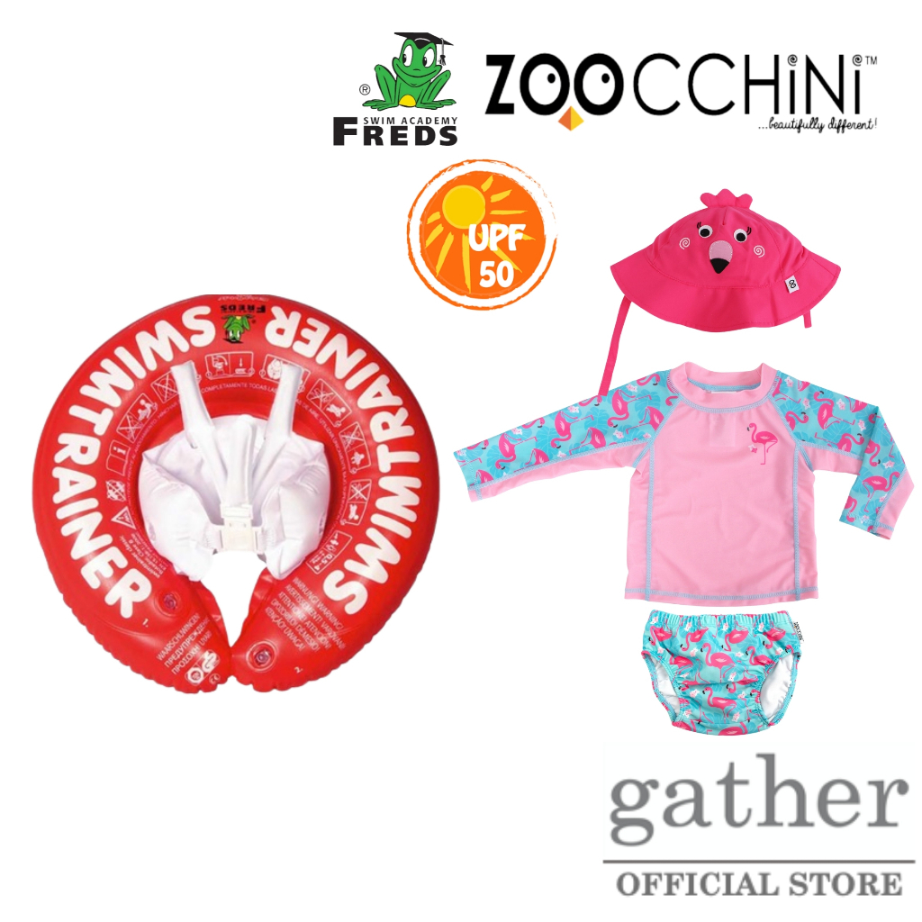 Exclusive Bundle: Zoocchini x Swimtrainer Baby Safe Swim Complete ...