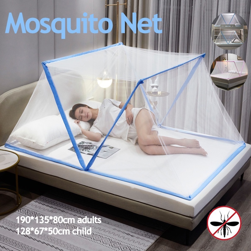 Foldable Mosquito Net Children/adults 1.8King/1.5Queen Bed Size ...