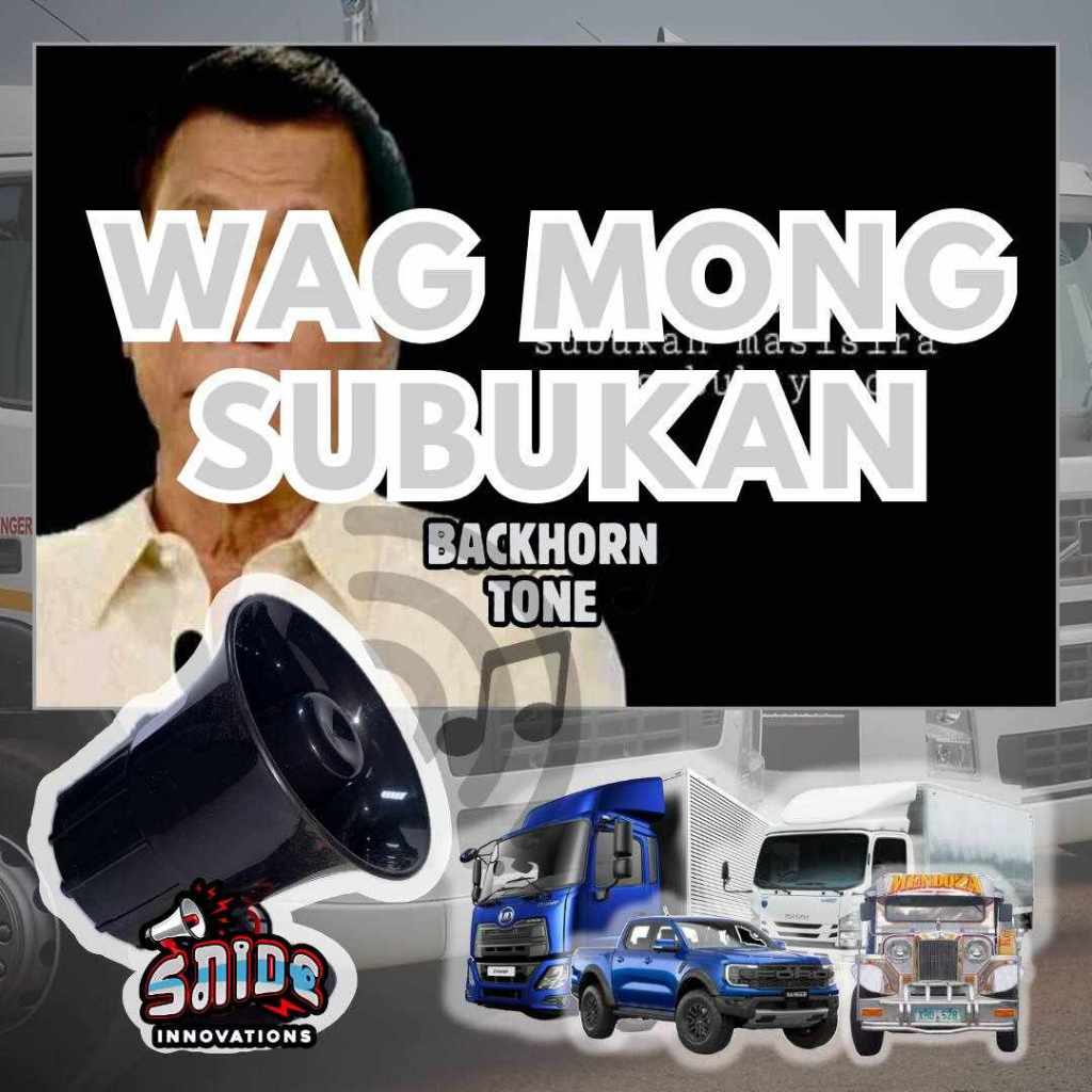 Backhorn *WAG MONG SUBUKAN!* -SNIDE BACKHORN & BREAKHORN- 12-24V ...