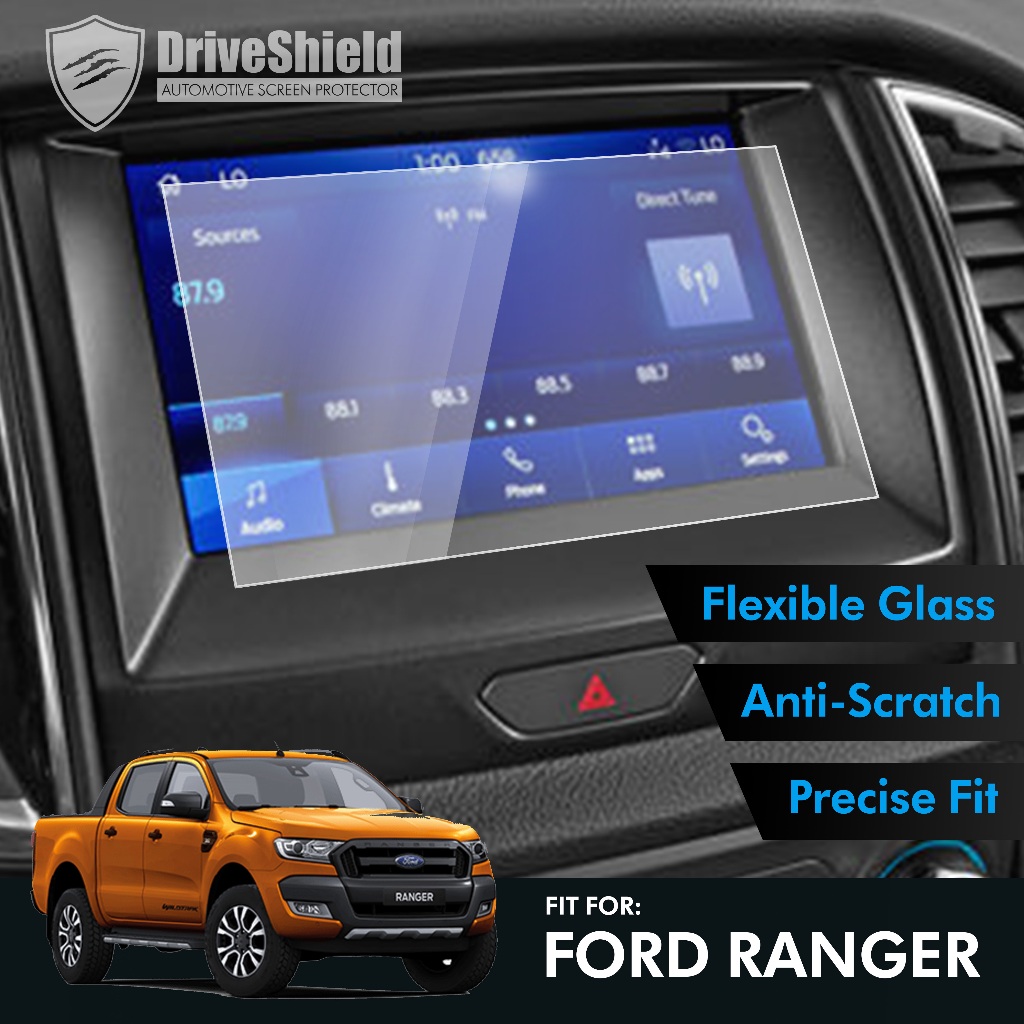 Flexible Glass Screen Protector For Ford Ranger Everest Raptor Head ...