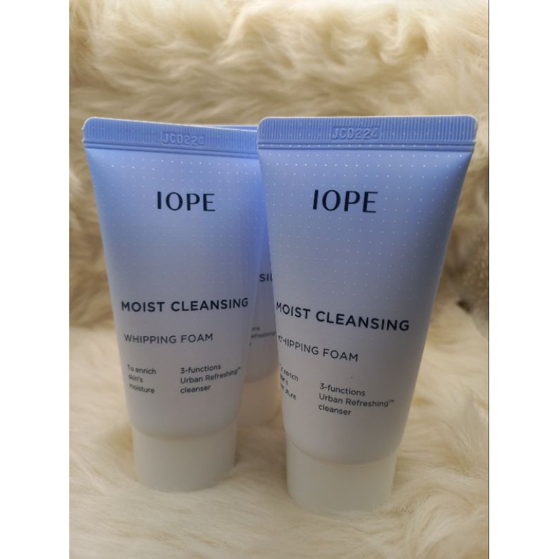 Iope Moist Cleansing Whipping Foam Cleanse & Hydrate 180ml