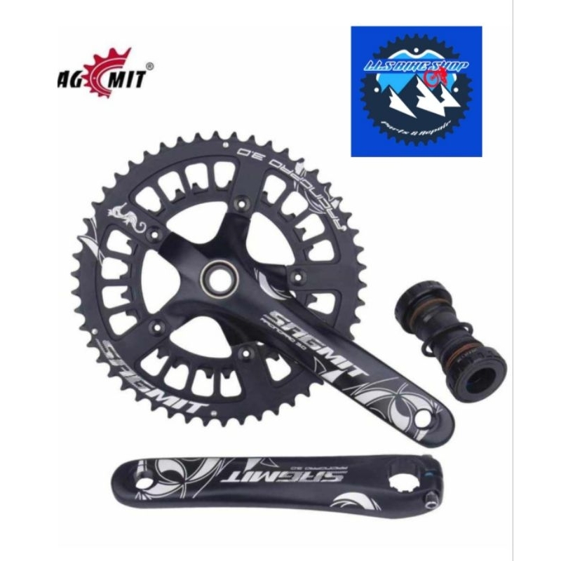 SAGMIT RACING PRO 3.0 CRANKSET ROAD BIKE | Shopee Philippines