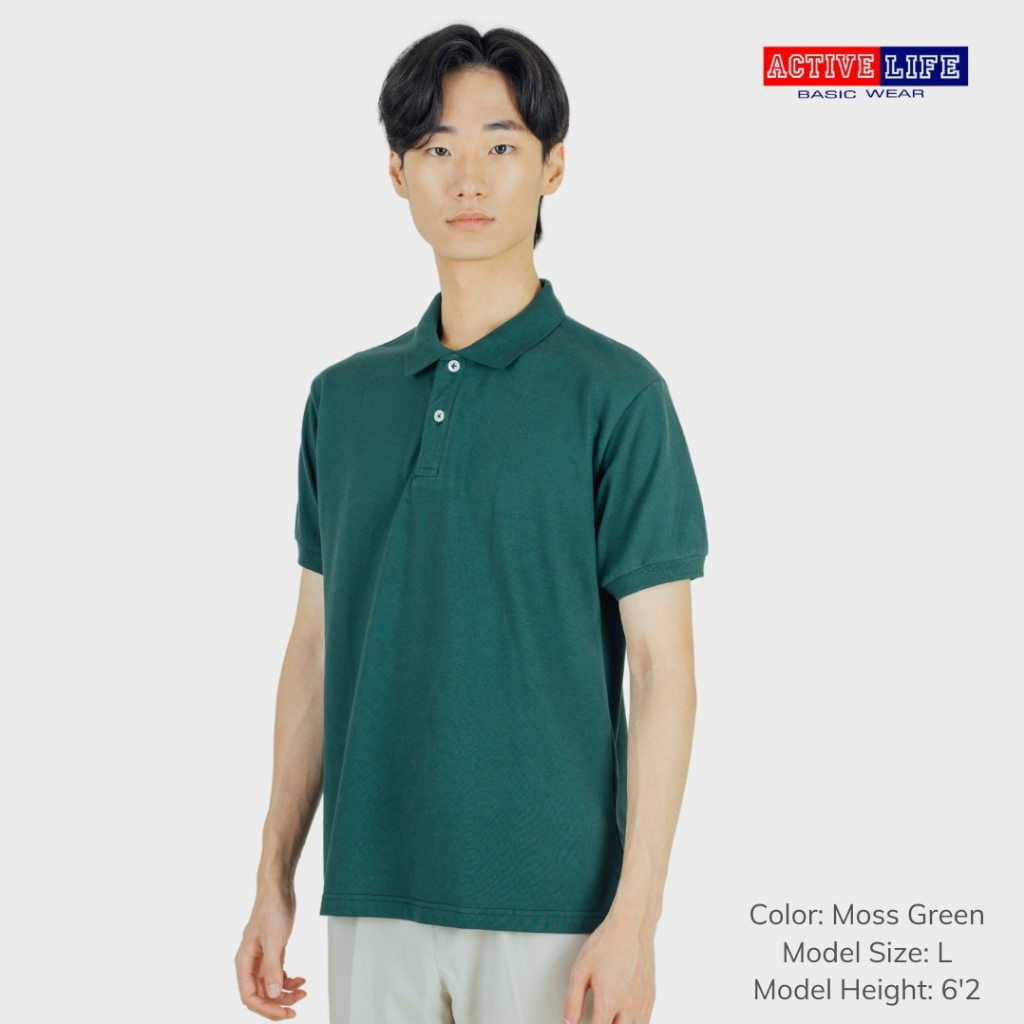 Active Life Premium Men's Polo Shirt (Honeycomb) Earth Tone Collection