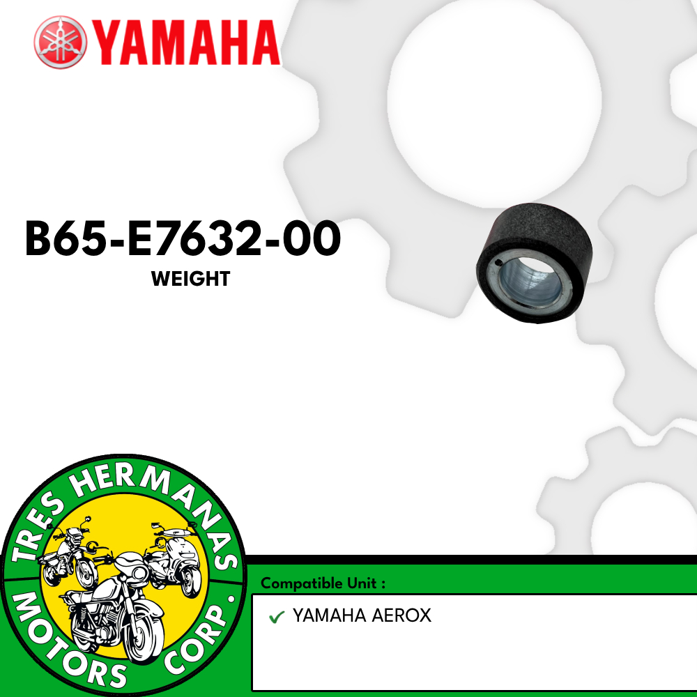 WEIGHT For : YAMAHA Motorcycle : AEROX ( B65-E7632-00-00 ) | Shopee ...