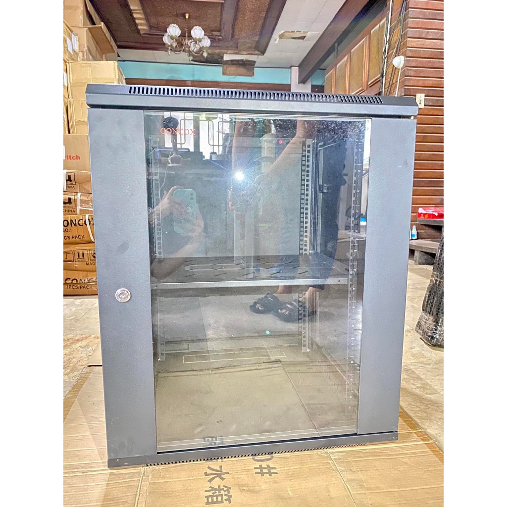 15U DATA CABINET 600MM 600MM (For Self-Assembly) WALL MOUNTABLE WITH ...