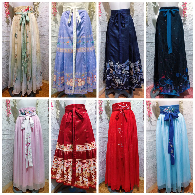 Korean Skirt / Hanfu / Korean Tube / Maxi Skirt | Shopee Philippines