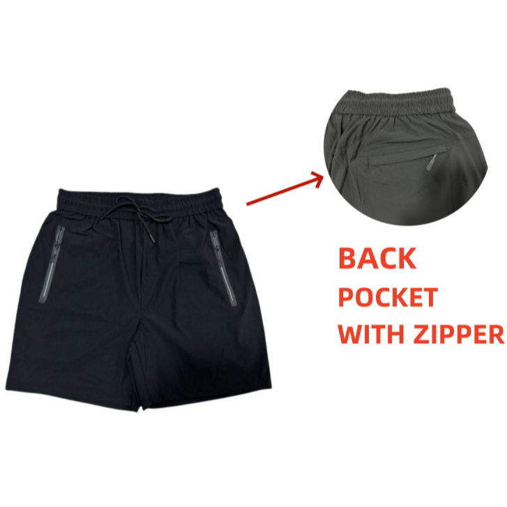 Gym shorts with zips online