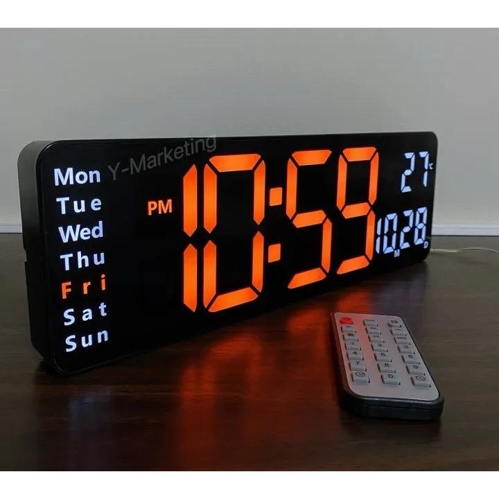 (6629) LARGE Digital Remote Control with COUNTDOWN & TIMER with Alarm ...