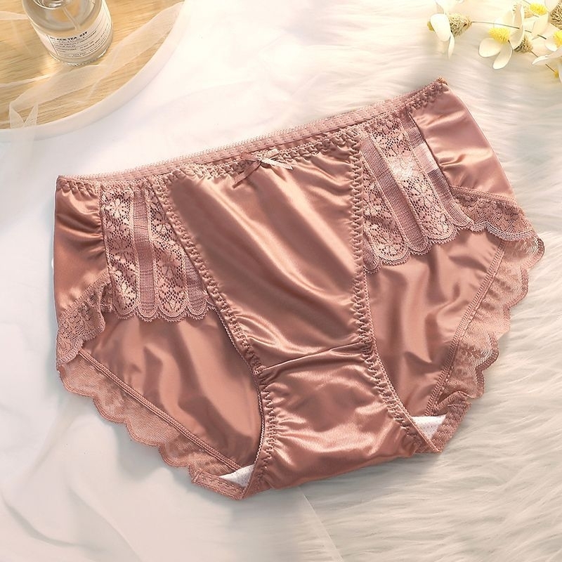 Plus size satin panties sale