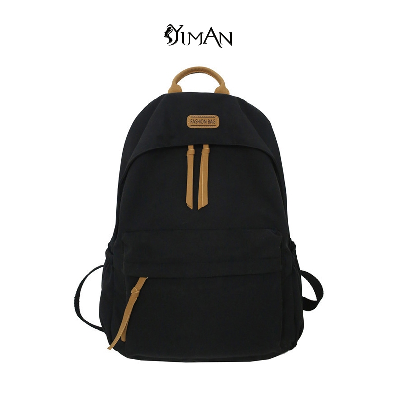 Bagpack for woman school bag Korean fashion solid color bag waterproof High  school college backpack