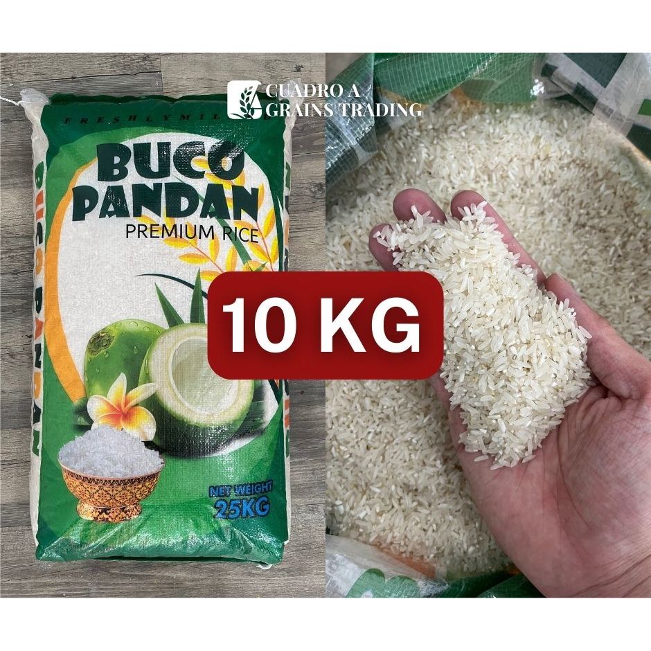 Buco Pandan (Green) Premium Rice Bigas 10 kg | Shopee Philippines