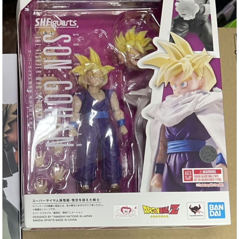 SH Figuarts Son Gohan The Fighter Who Surpassed Goku (Dragon Ball ...