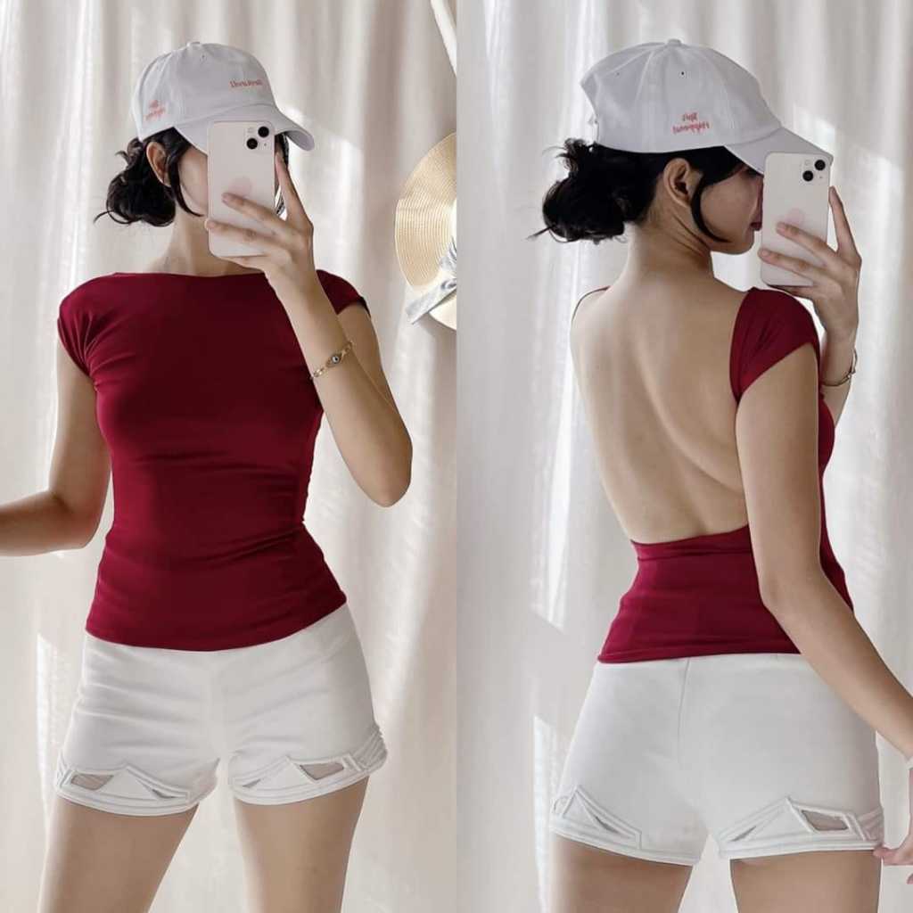 JILLIAN Trendy U-back Slim Look Full Length Body Hugging Double Lining ...