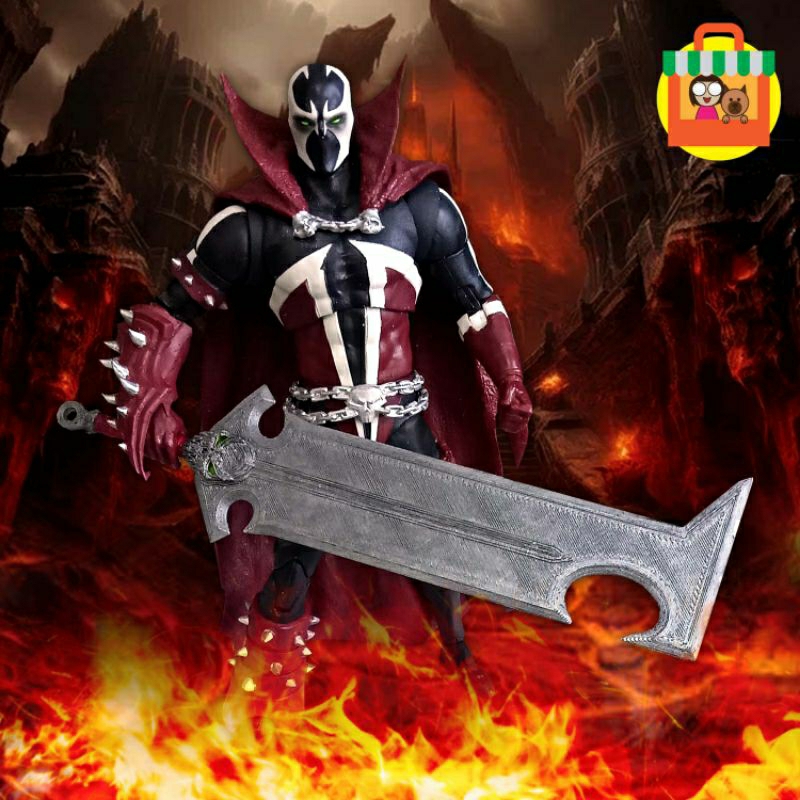 Mortal Kombat Spawn Mcfarlane 3D-Printed Weapon Accessories | Shopee ...