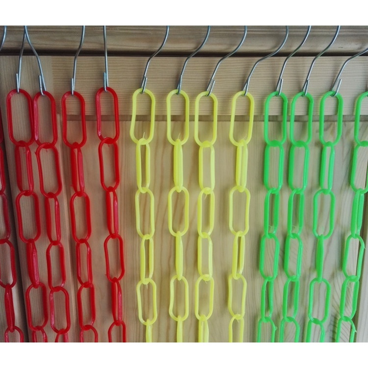 [METAL & PLASTIC] LOOP CHAIN HANGER CLOTHES DISPLAY | Shopee Philippines