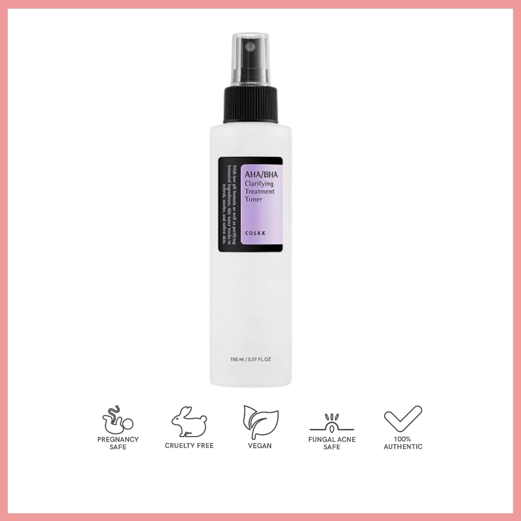 COSRX AHA BHA Clarifying Treatment Toner 150ml Hydrating Mild ...