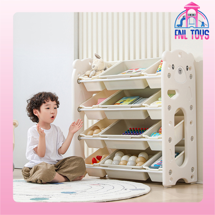 4 layer Toys storage rack for kids toy shelves toy organizer toy for ...