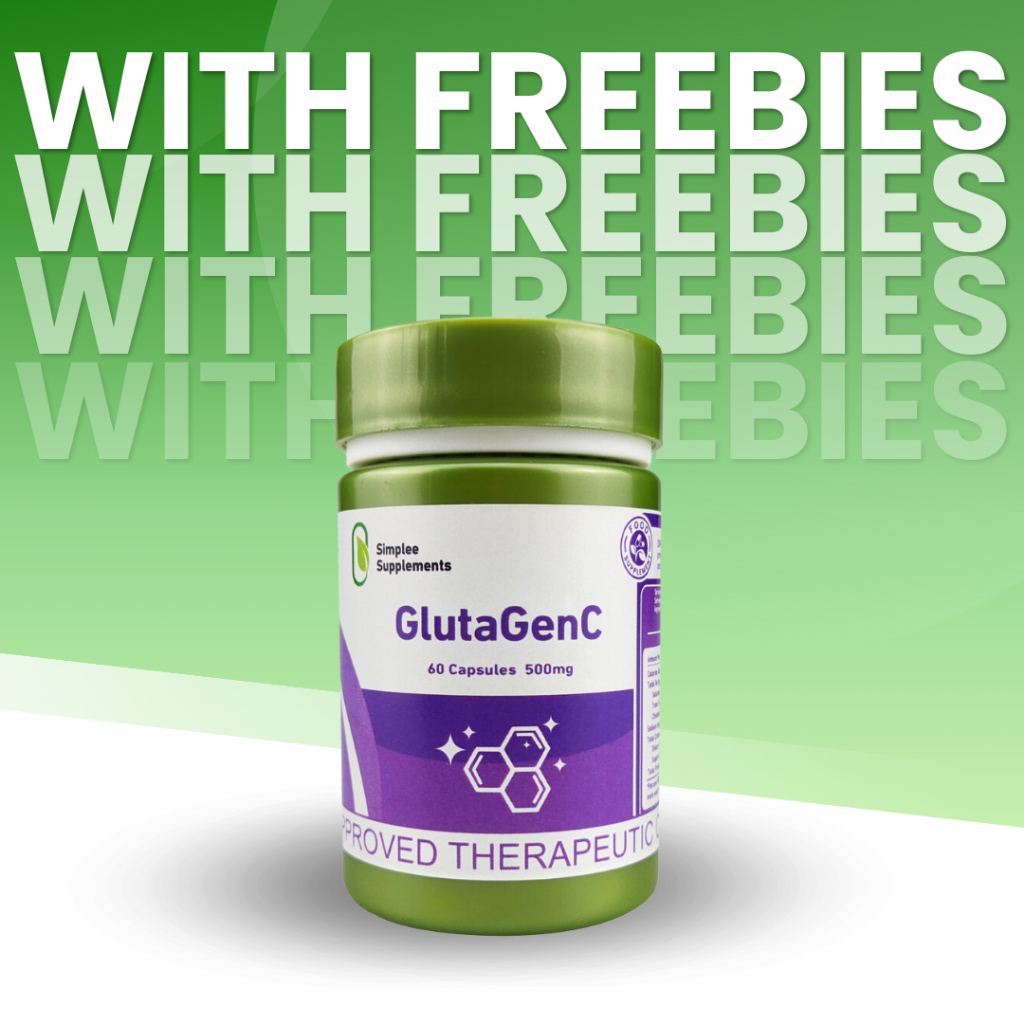 Simplee GlutaGenC Whitening Capsule Supplement 60 capsule with collagen ...