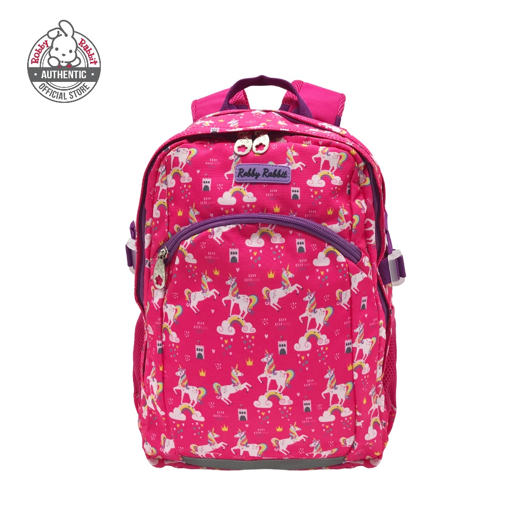 Robby Rabbit Unicorn Wonderland Backpack 16-Inch (Purple, Pink, Unicorn ...