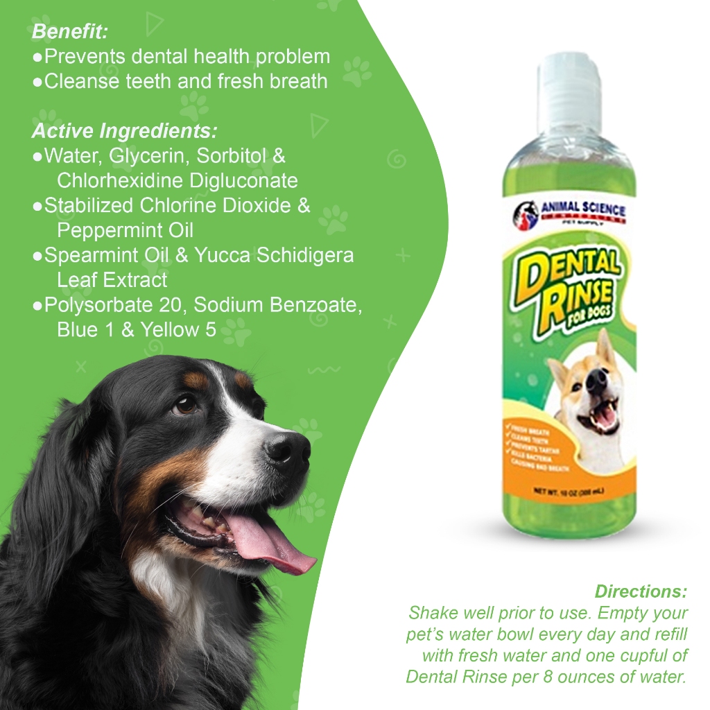 Animal Science Dental Rinse for Dogs 300ml Shopee Philippines