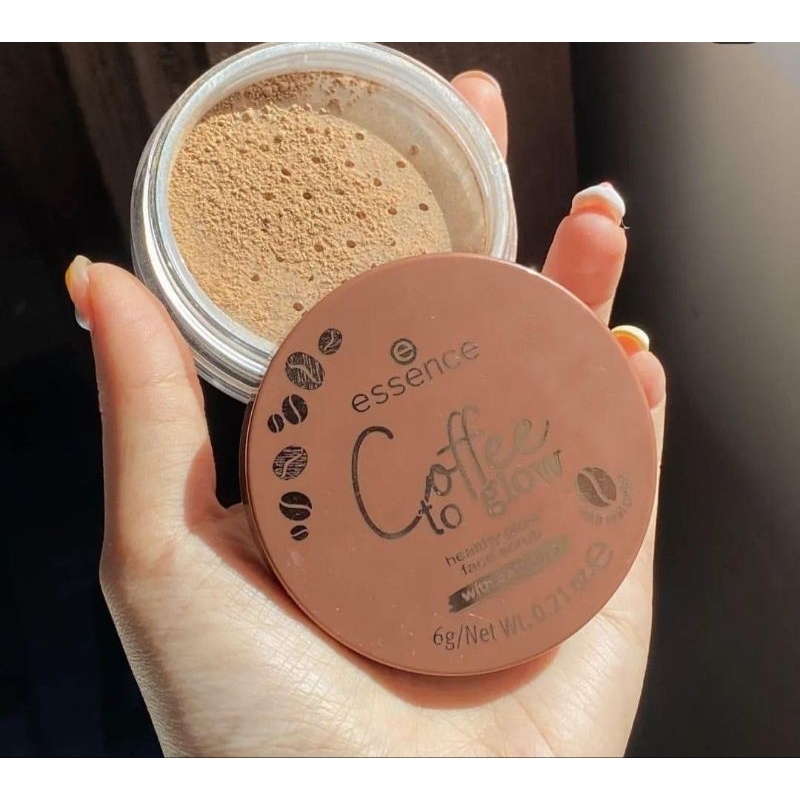 Essence Coffee To Glow Gesichtspeeling – Mit Kaffee, Für Mischhaut, 6 G, Für Strahlenden Teint