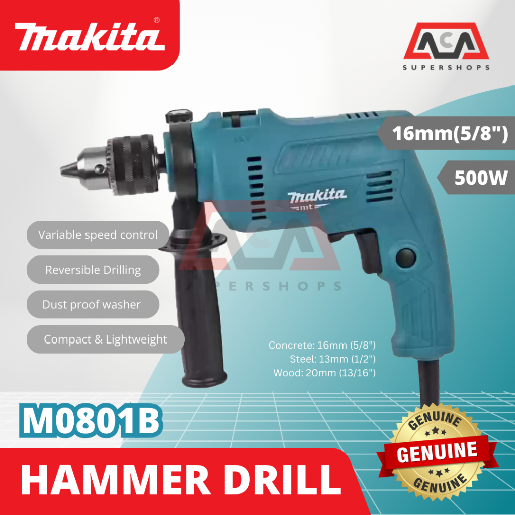 MAKITA M0801B Hammer Drill 5/8