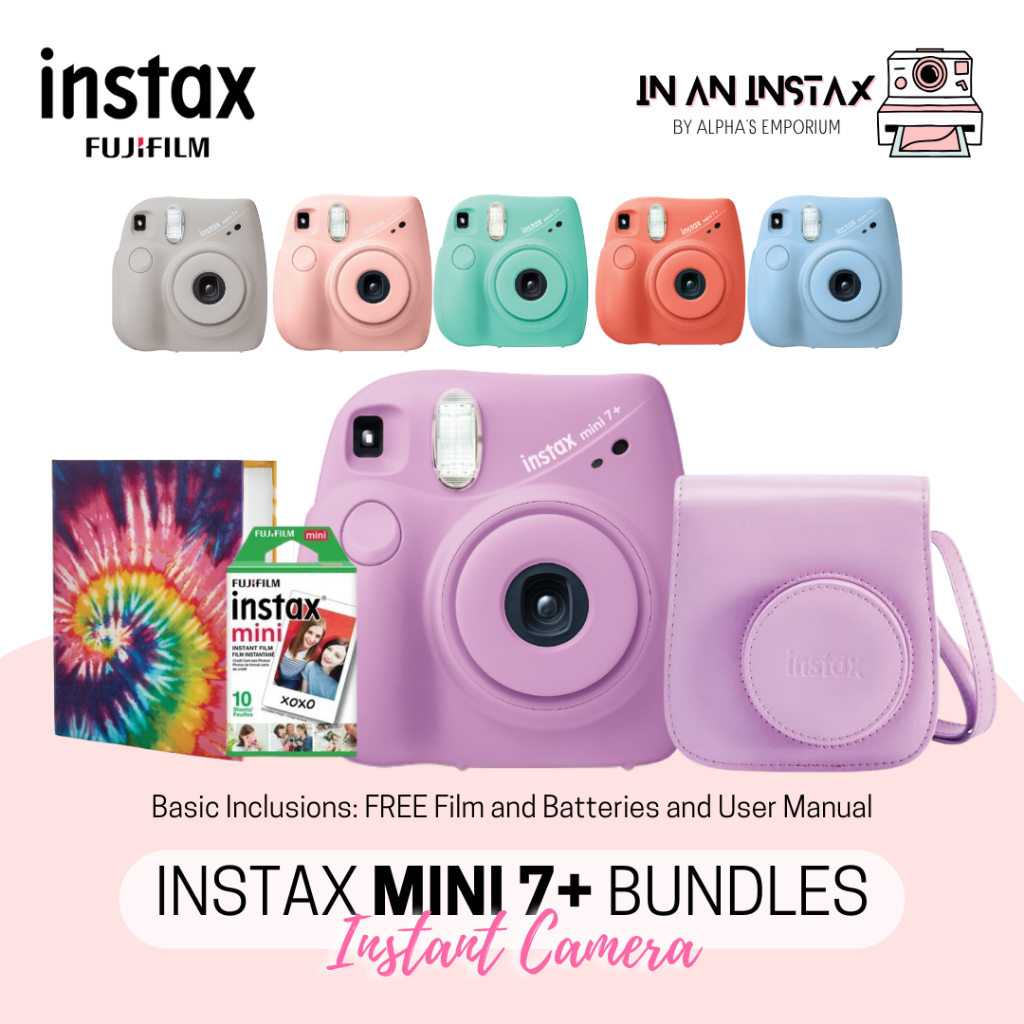 Instax Mini 7+ Bundles Cheapest Instax Unit In An Instax by Alpha ...