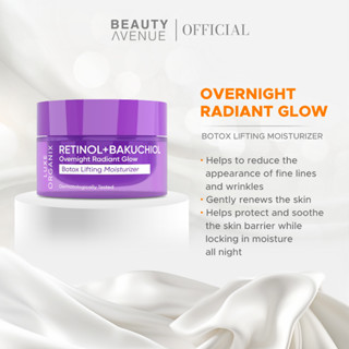 Luxe Organix Retinol + Bakuchiol Overnight Radiant Glow Botox Lifting ...